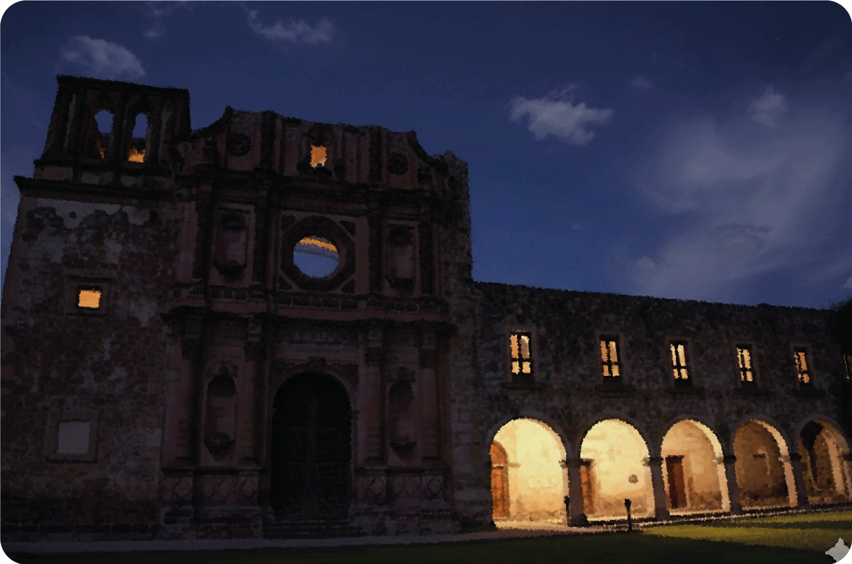 Salón de noche